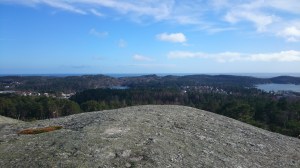 Barbro slott, en knyttneve med utsikt. Foto: Paul-Erling Lia