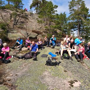 Fellestur i området rundt Moysand i&nbsp;Grimstad
