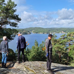 Ny tursti over Skibsheia på&nbsp;Skauerøya